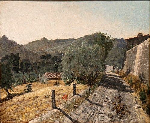 Le chemin dans la colline, , Paul Guigou