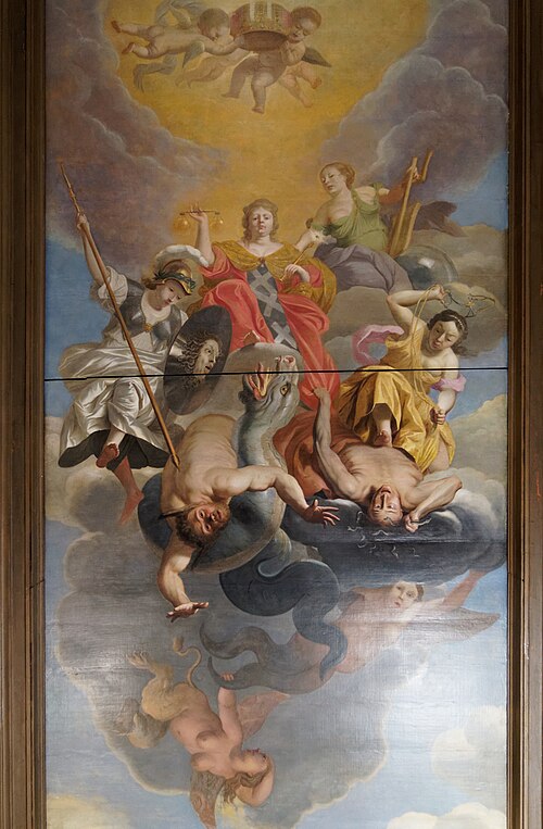 Allegory of Amsterdam as Lady Justice, 1655, Nicolaes Helt