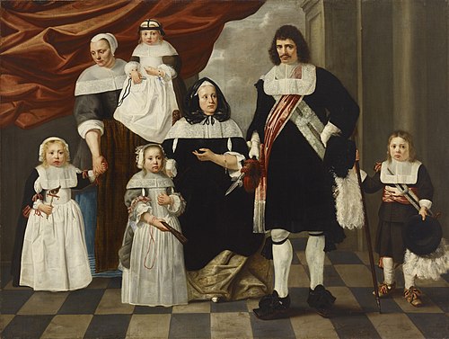 Portrait of a family, , Nicolaes Helt