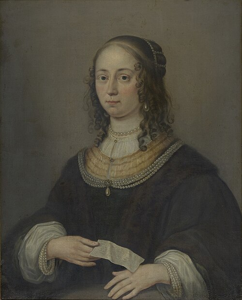 Portrait of an unknown woman, 1652, Nicolaes Helt