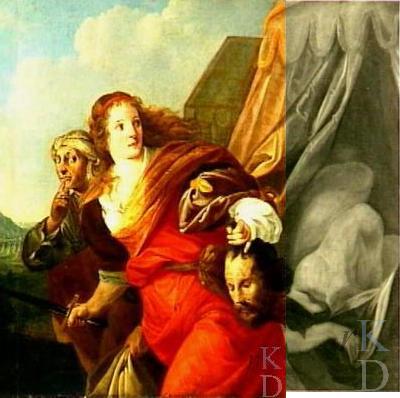 Judith avec la tête de Holopherne, 1650, Nicolaes Helt