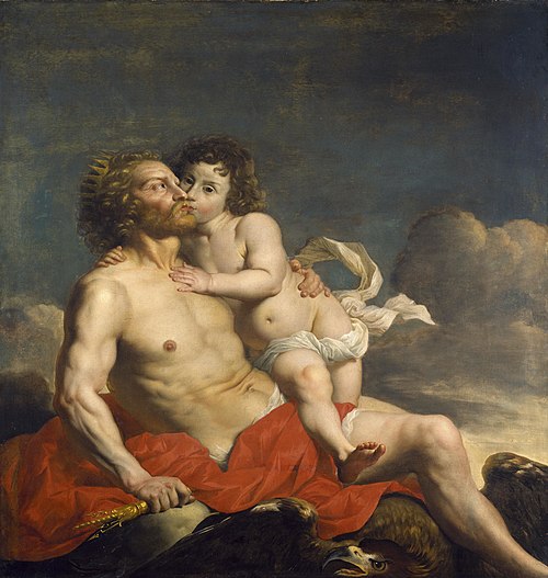 Jupiter and Ganymede, 1664, Nicolaes Helt