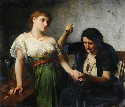 The Fortune Teller, , Charles Edward Hallé