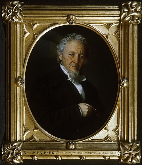 Revd.John Parker of Sweeney Hall, 1859, Charles Edward Hallé