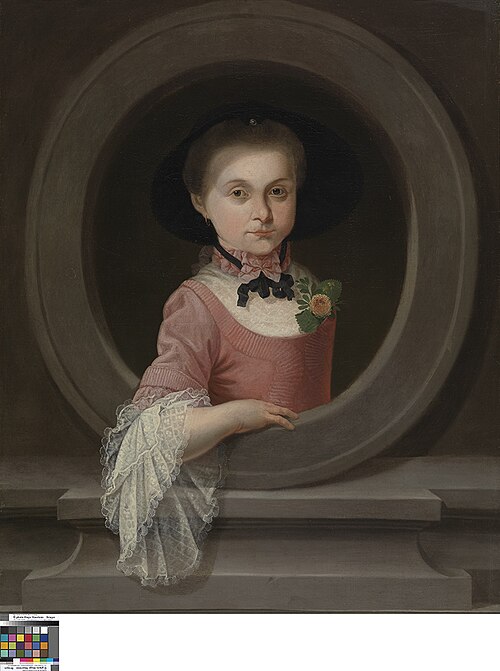 Portret van een meisje, 1702, Matthias de Visch