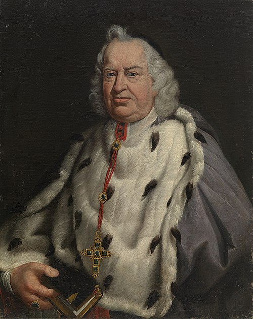 Portret van Henricus Josephus van Susteren, bisschop van Brugge, 1740, Matthias de Visch