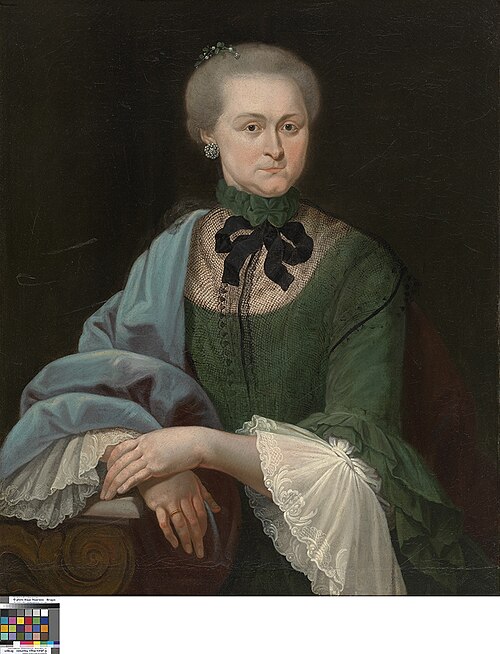 Portret van een vrouw, 1770, Matthias de Visch