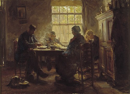 Het etensuur, 1902, Roland Larij