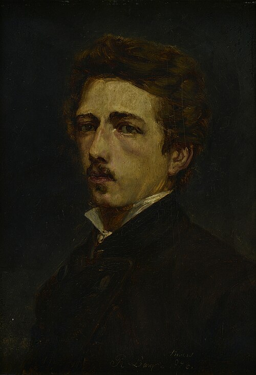 Zelfportret, 1876, Roland Larij