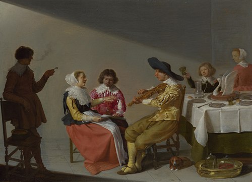 A Musical Party, 1631, Jacob Jansz van Velsen