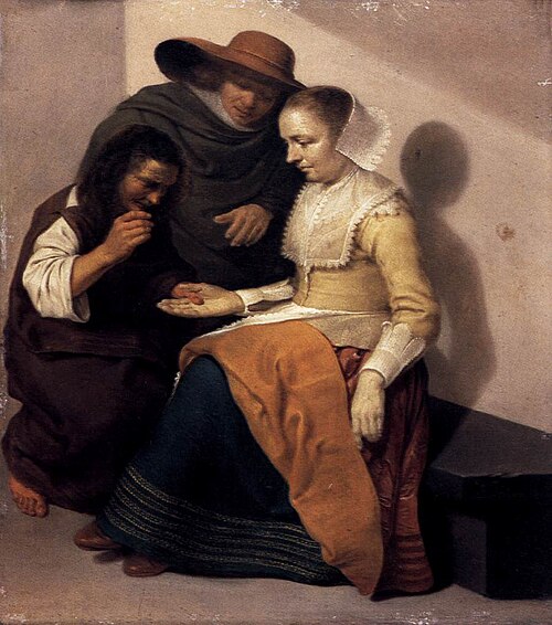 The Fortune Teller, 1631, Jacob Jansz van Velsen