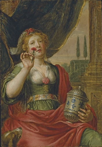 Artemisia with the ashes of king Mausolus, 1650, Pieter van Lint