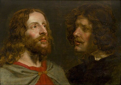 Christ and Saint John the Evangelist, , Pieter van Lint