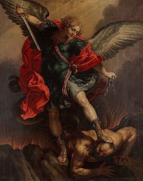 Saint Michael the Archangel, 1669, Pieter van Lint