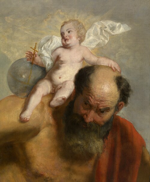 Saint Christopher, 1650, Pieter van Lint