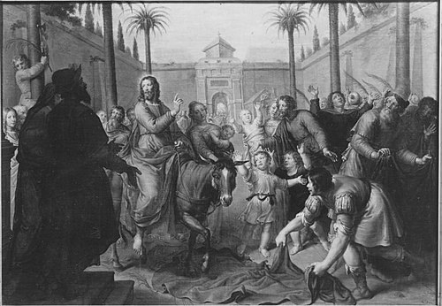 Einzug Christi in Jerusalem, 1649, Pieter van Lint