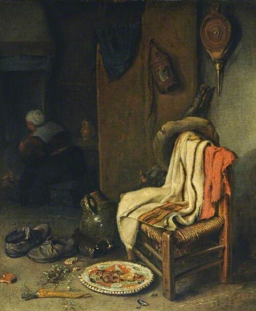 Domestic Interior with Still Life, , Esaias Boursse