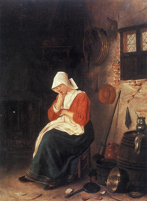 Sleeping Woman, 1660, Esaias Boursse