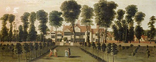 The Manor House, Creswells, 1670, Hendrick Danckerts