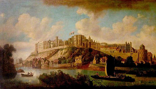 Windsor Castle, Berkshire, 1698, Hendrick Danckerts