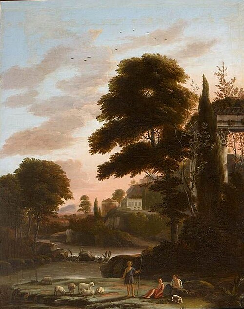 Classical Landsape, , Hendrick Danckerts