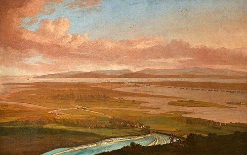 Panoramic View of Portsmouth, 1662, Hendrick Danckerts