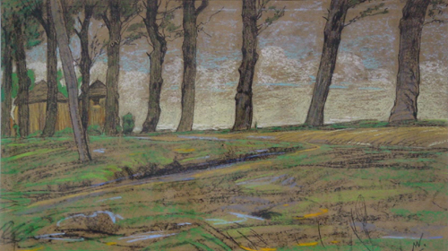 Bomenlaantje, 1915, Maurits Willem van der Valk
