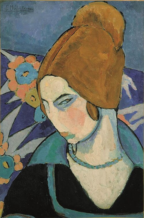 Autoportrait, 1916, Jeanne Hébuterne