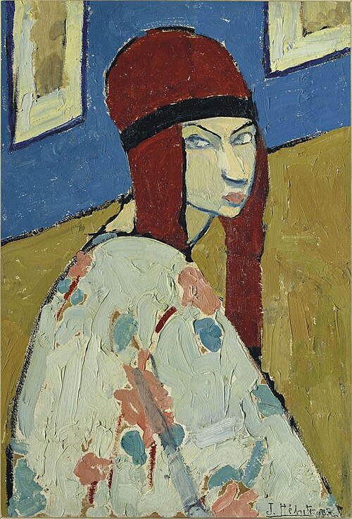 Autoportrait, 1917, Jeanne Hébuterne