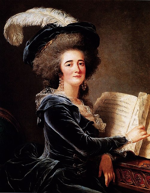 Madame de Selve faisant de la musique, 1787, Adélaïde Labille-Guiard