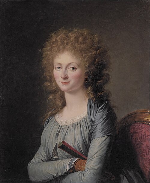 Portrait de la Duchesse d'Aiguillon, 1790, Adélaïde Labille-Guiard