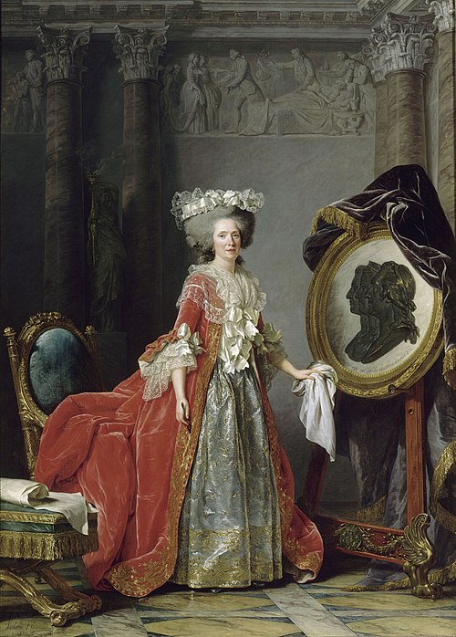 Marie-Adélaïde de France, dite Madame Adelaide (1732-1799), 1787, Adélaïde Labille-Guiard