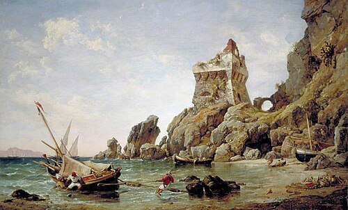 Salerno, Italy, 1849, Edward William Cooke