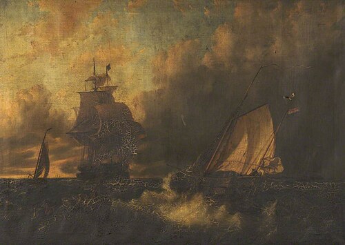 Ships at Sea, , Edward William Cooke