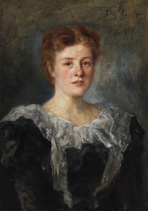 Portrait of Susan Mitchell (1866-1926), Poet, 1899, John Butler Yeats