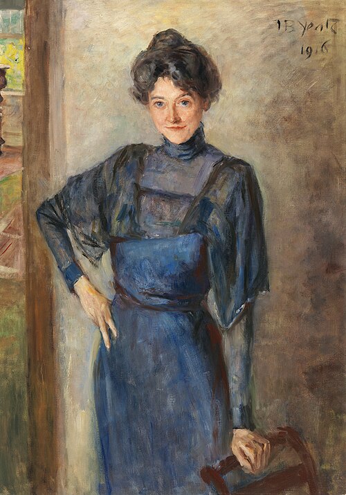 Portrait of Mrs Caughey, 1916, John Butler Yeats