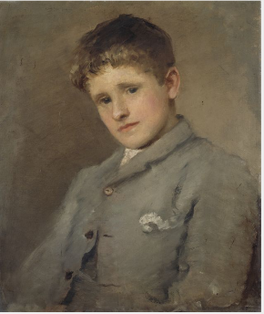 Portrait of Jack B. Yeats (1871-1957) as a Boy, 1883, John Butler Yeats