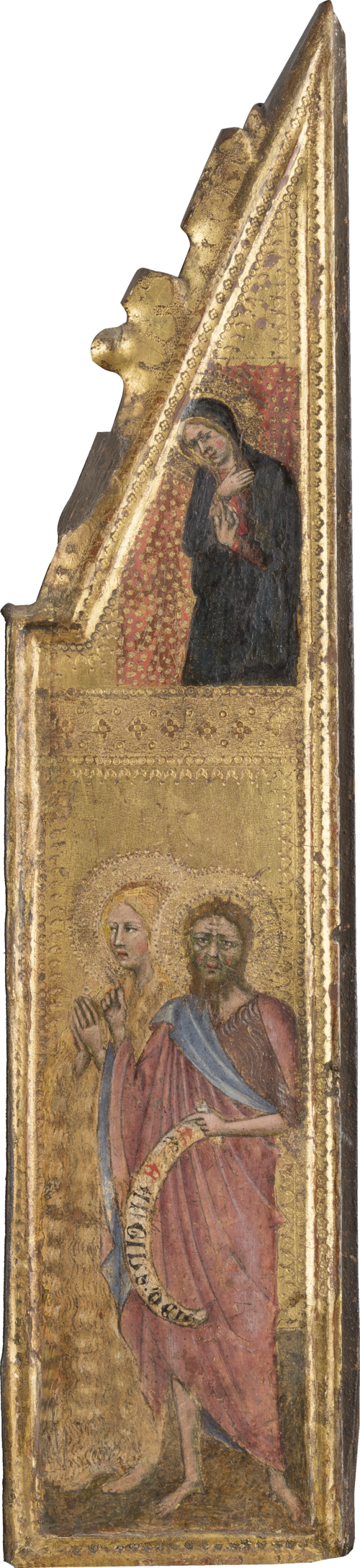 St. John the Baptist, Mary Egyptica, Maria Annunziata, 1387, Cristoforo di Bindoccio