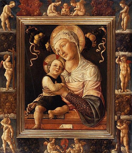 Vierge à l'Enfant, 1465, Lazzaro Bastiani