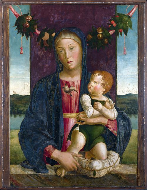 Vierge à l'Enfant, 1480, Lazzaro Bastiani