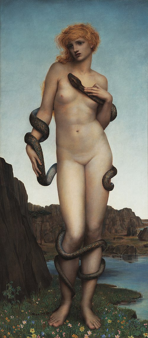 Cadmus and Harmonia, 1877, Evelyn De Morgan