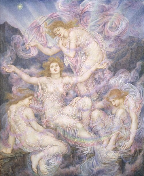 Daughters of the Mist, 1909, Evelyn De Morgan