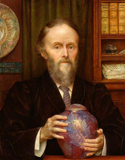 William De Morgan, 1909, Evelyn De Morgan