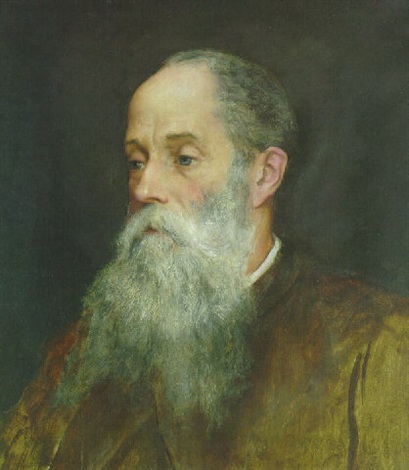 Portrait John Roddam Spencer Stanhope, 1880, Evelyn De Morgan