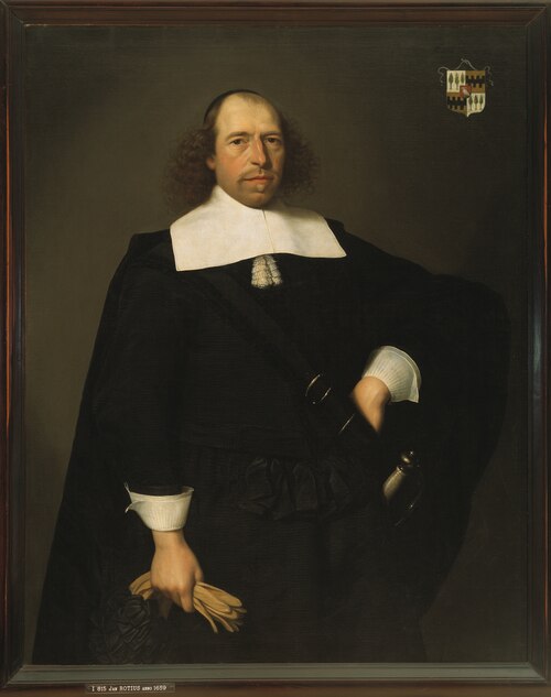 Portrait of Adriaan van Bredehoff (1617-1675), 1659, Jan Albertsz Rotius