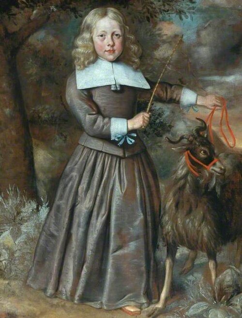 Portrait of a Boy with a Goat, 1650, Jan Albertsz Rotius