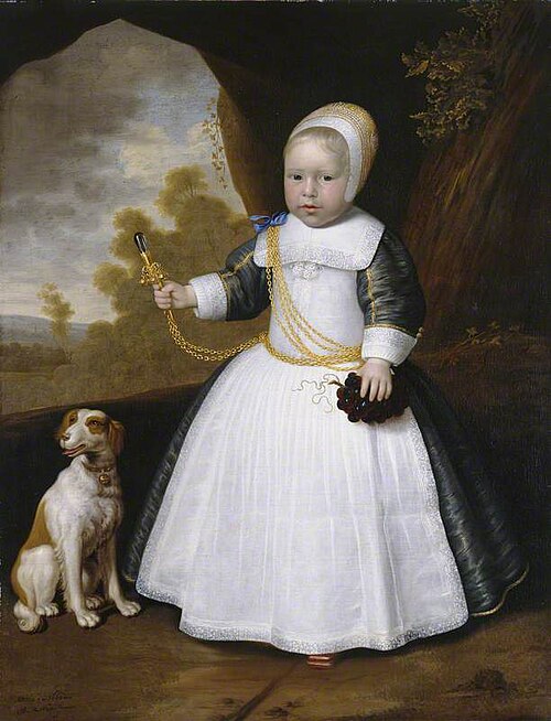Portrait of a Boy with a Dog, 1660, Jan Albertsz Rotius
