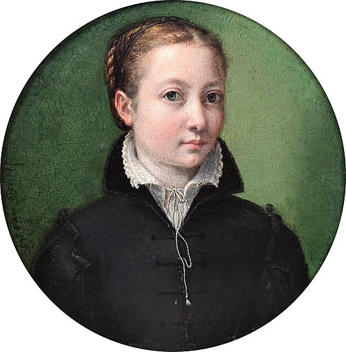 Self-portrait, 1558, Sofonisba Anguissola