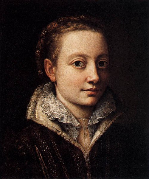 Portrait de Minerva Anguissola, 1564, Sofonisba Anguissola