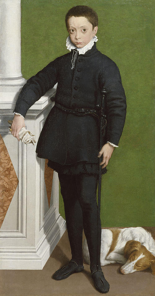 Portrait de Massimiliano Stampa, 1557, Sofonisba Anguissola